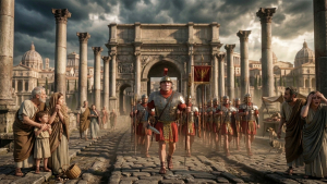 Roman Solider Stylized Character